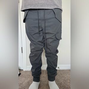 Seven For AllMankind Men's Gray Cargo Pants